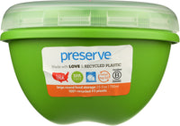 PRESERVE: Apple Green Food Storage Container Large, 25.5 oz, 1 ea